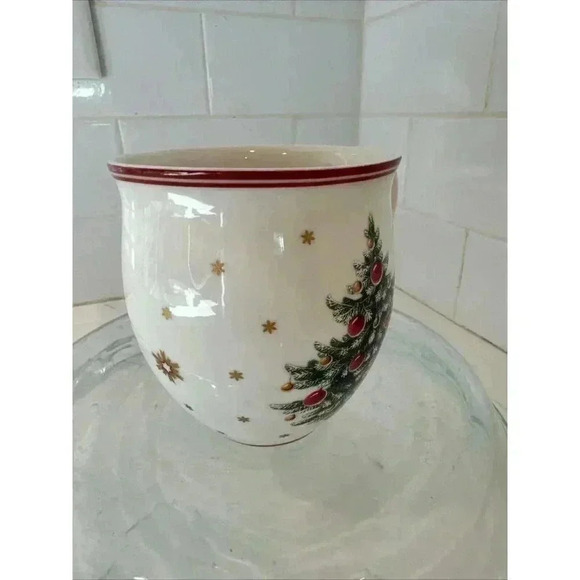 Villeroy & Boch Toys Delight Christmas Tree Porcelain Mug 4 Inch - Picture 8 of 10